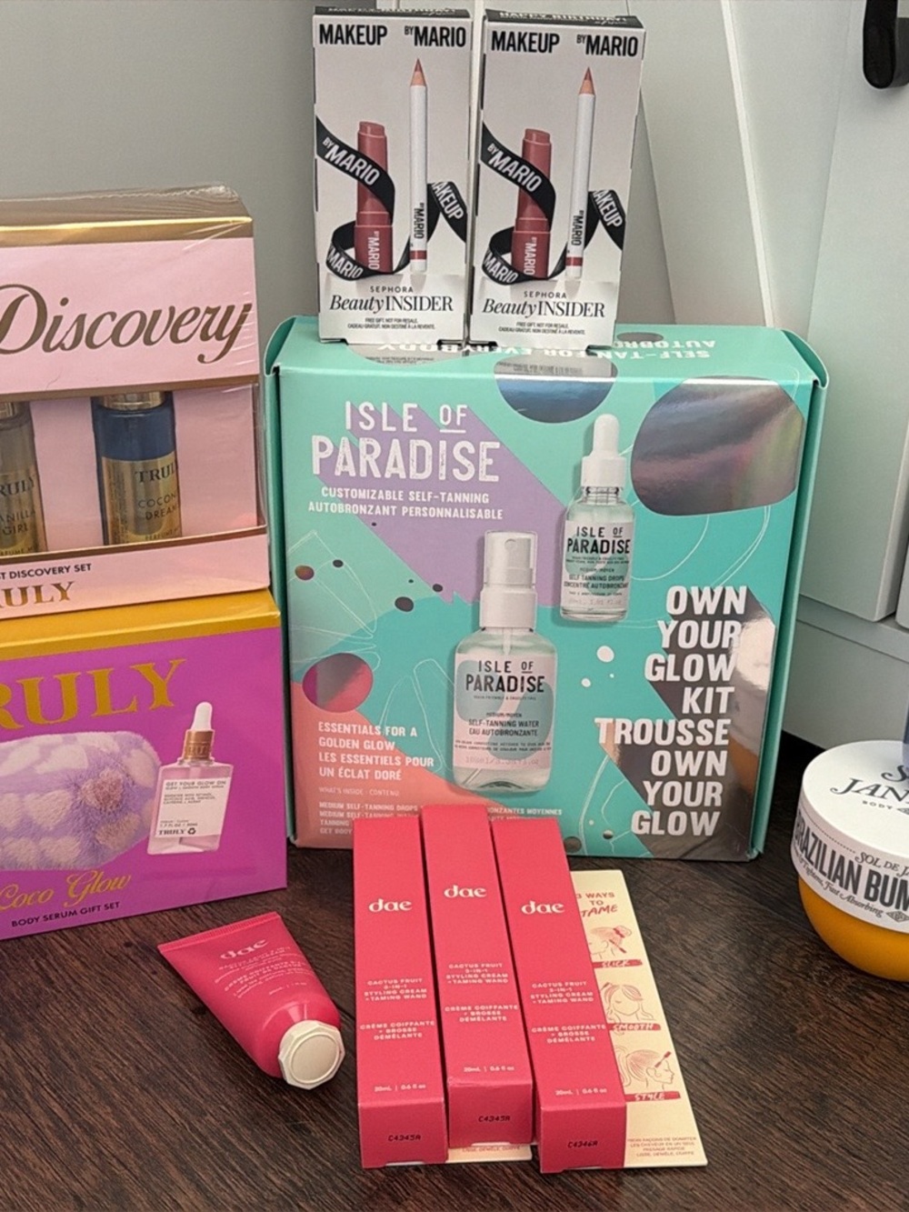 Makeup, hair, skincare, and tanning bundle
